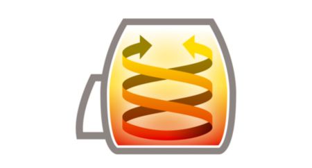 Rapid Air technology for healthier frying