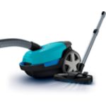 Popolna zmogljivost. Visoka moč sesanja.