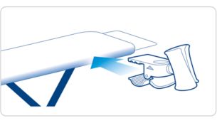 Se adapta fácilmente a todas las tablas de planchar estándar