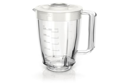 La jarra grande de vidrio de alta calidad evita rayaduras y olores