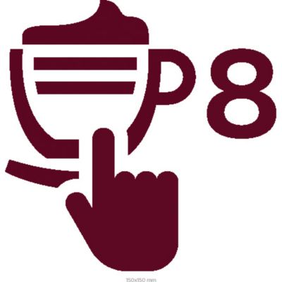 Pagatavojiet 8 dzērienus ar pirksta pieskārienu