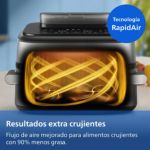 Megabasket flexible para cocinar al vapor, freír o usar con aire
