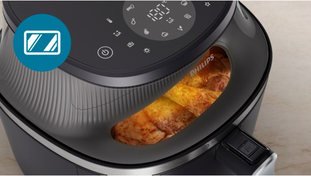 Stiilne küpsetusaken, et jälgida toidu valmimist