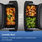 Il nostro airfryer con doppio cestello più compatto