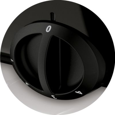 Regulējams termostats nodrošina lieliskus rezultātus, gatavojot visus ēdienus