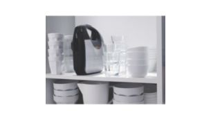 Vertical, compact storage