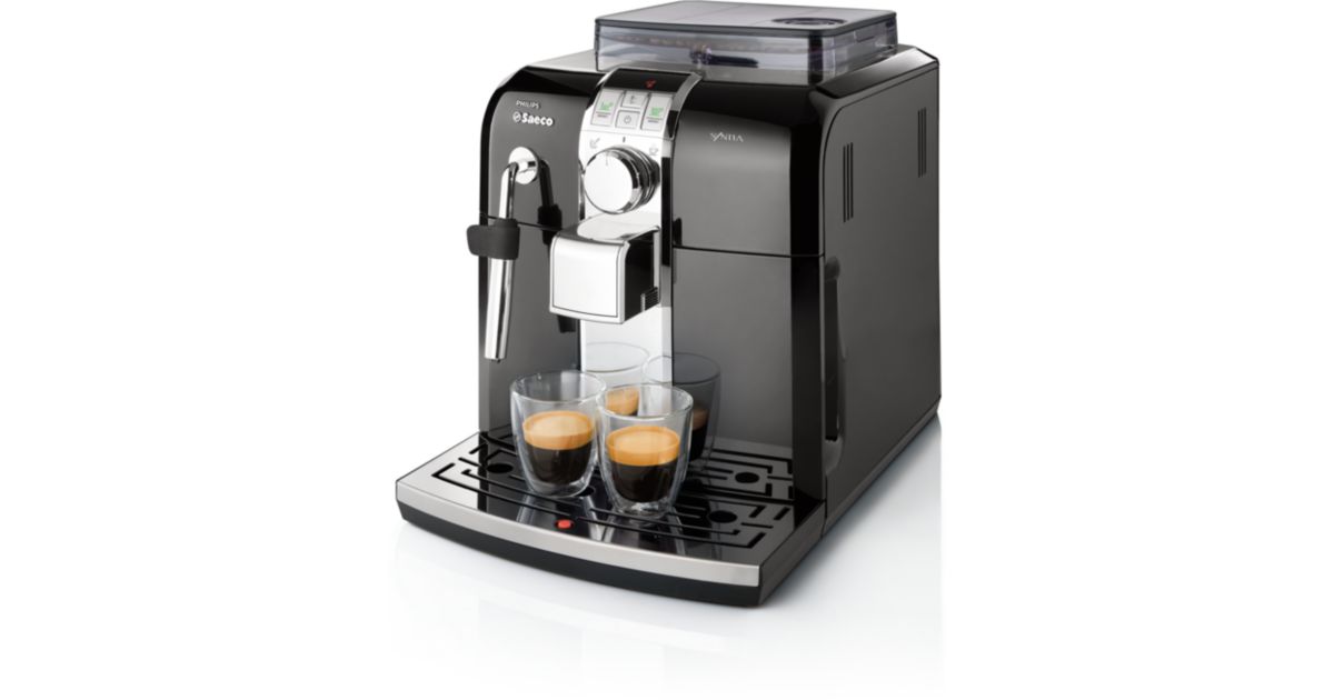 Saeco Syntia Cafetera espresso superautomática HD8833/43 | Philips