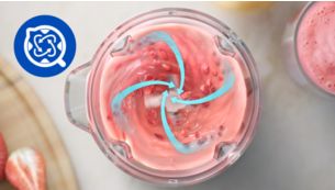 Better circulation and blending with ribbed jar