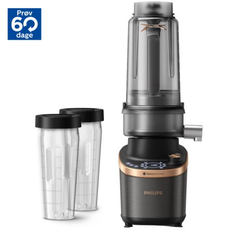 HR3770/10 Flip&Juice™-blender Højhastighedsblender med råsaftscentrifuge