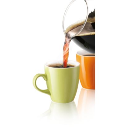 Café feito com filtro, preparado facilmente