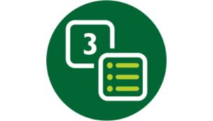 Forudindstillet program til vakuum- og smoothieblendning