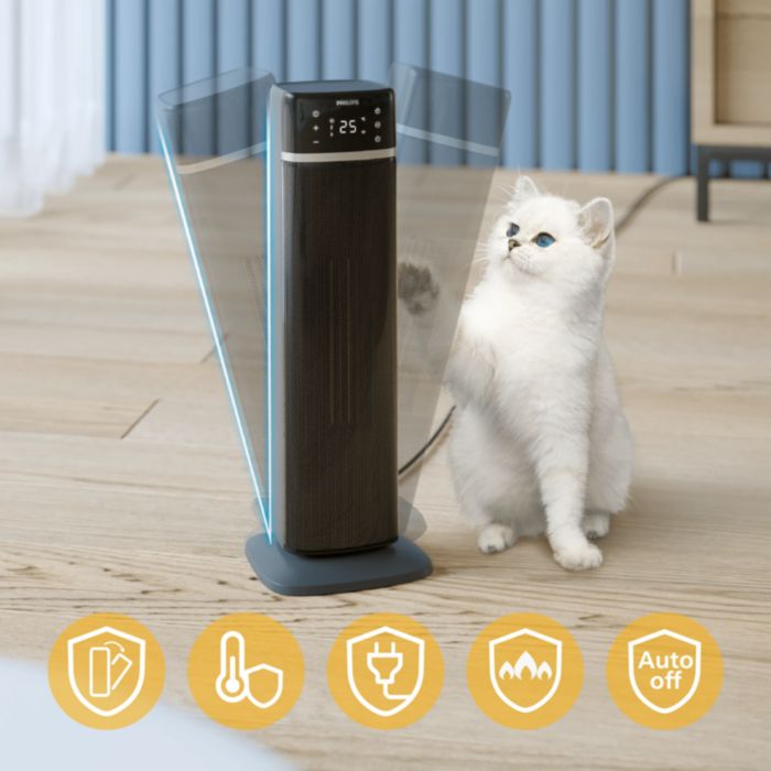リンナイCERAMIC HEATER 5000 R-1220CMSIII-402 5000 Series Smart Tower Ceramic Heater CX5120/11 | Philips