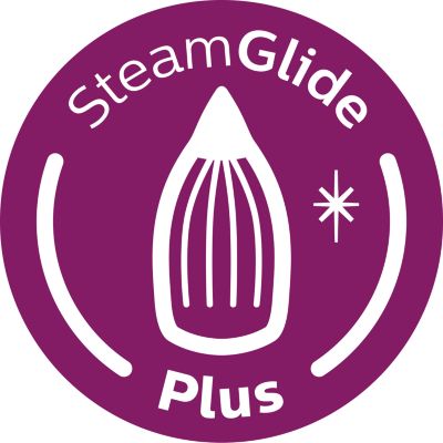 Stopa SteamGlide Plus gładko przesuwa się po każdej tkaninie
