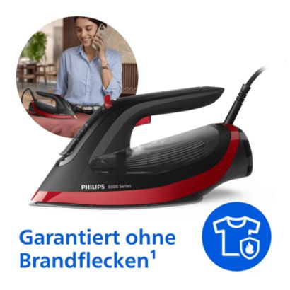 Glatte Ergebnisse und sicher anwendbar auf allen Stoffen