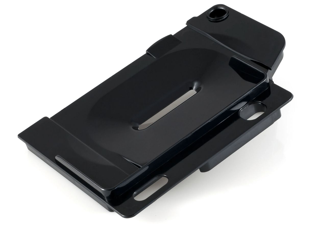 Deksel voor de restwaterbak van de espressomachine