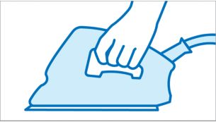 Ergonomisch en licht strijkijzer van 1,2 kg