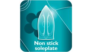 Non-stick soleplate coating