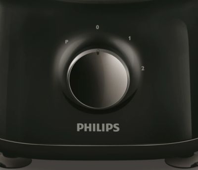 2 speed settings and pulse for maximum control