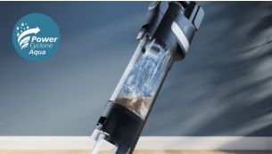 Reinige jedes Mal mit frischem Wasser: PowerCyclone Aqua.