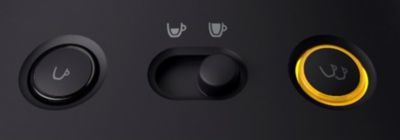 „Intensity Select“ funkcija skirta silpnos arba stiprios kavos gėrimams ruošti