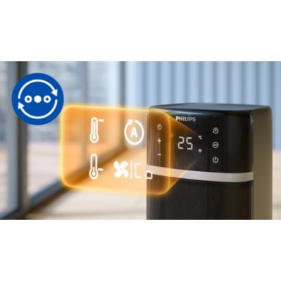 Apollo, Heater, tower, CX5120, 5000 series, ceramic fan heater