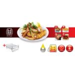Great tasting fries with up to 80% less fat!*