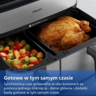 Philips Philips Ovi Dual Basket z funkcją pary seria 5000