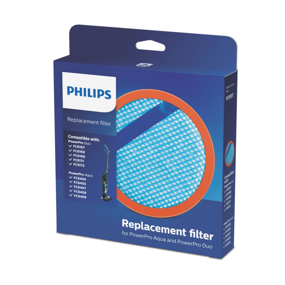 Filtro de repuesto para PowerPro Aqua y PowerPro