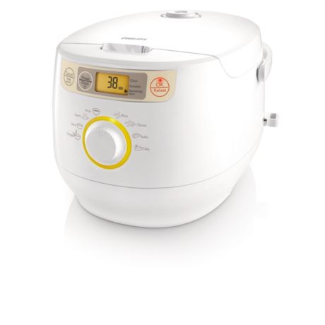 HD4745/00  หม้อหุงข้าวมีเมนูระบบ Fuzzy Logic