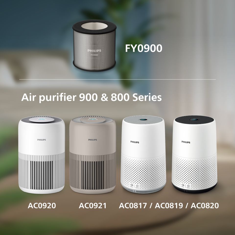 Air purifier 900 & 800 Series HEPA NanoProtect filter FY0900