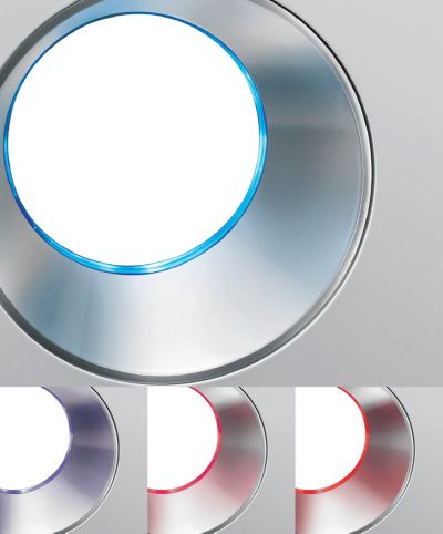 4-step light indicators clearly show air quality level