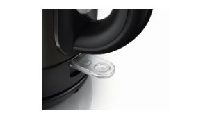 Pilot light indicates when the kettle is switched on