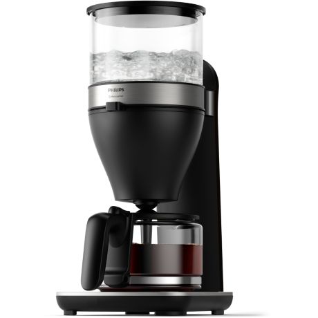 HD5416/60 Gourmet Collection Cafetière filtre - 15 tasses, Boil and Brew, Noir