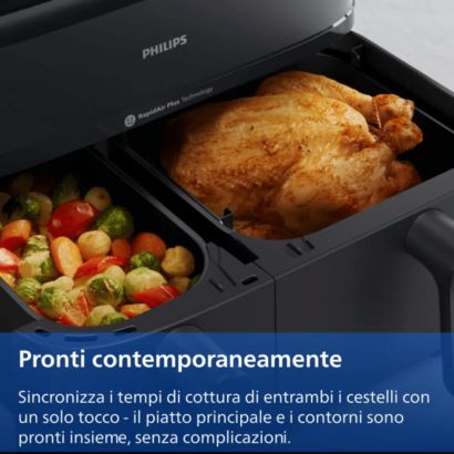 Il nostro primo doppio cestello con vapore