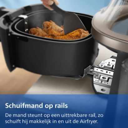 Frituren, grillen, bakken... en ook stomen!