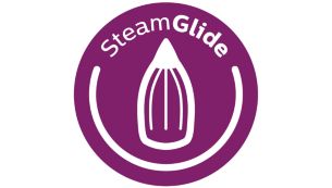Žehlicí plocha SteamGlide umožňuje hladké a snadné klouzání