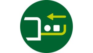 Tiroir de rangement intégré pour les disques de forme et le cordon