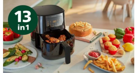Çok yönlülük ve çok işlevlilik, hepsi bir arada Airfryer