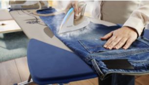 Strijk alles van jeans tot zijde zonder de temperatuur aan te hoeven passen
