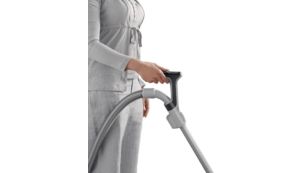 Ergonomisk designet ComfortControl-h&aring;ndgreb