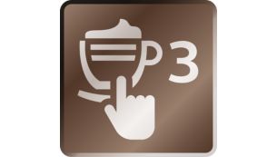 Genießen Sie 3 Kaffeespezialitäten auf Knopfdruck