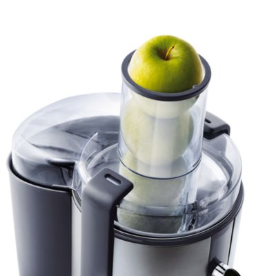 Kadangi padavimo vamzdis ypač didelis, tai vaisių pjaustyti nereikia.