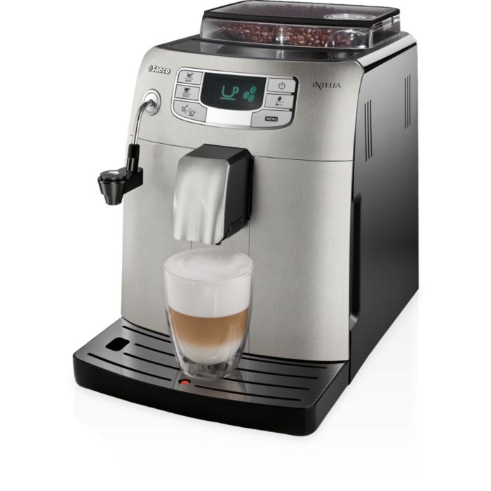 Espresso et mousse de lait &agrave; la simple pression d'un bouton