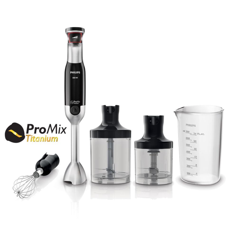 Powerful and easy control handblender