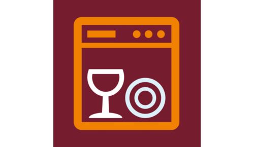 Dishwasher safe parts for your convenience