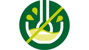 Prote&ccedil;&atilde;o da l&acirc;mina antissalpicos para evitar salpicos enquanto mistura