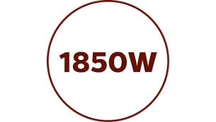 1850W de potência