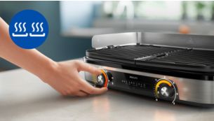 2 unabh&auml;ngige Kochzonen, perfekte Ergebnisse f&uuml;r alle Speisen