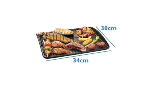 Grande surface de cuisson pour des portions familiales