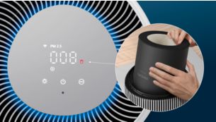 راقب مؤشر حالة الفلتر الذكي على جهازك